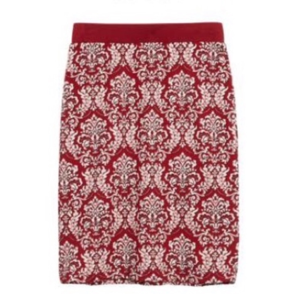 Jasmine Printed Pencil Skirt